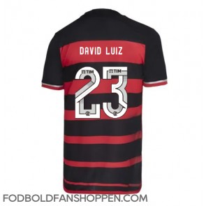 Flamengo David Luiz #23 Hjemmebanetrøje 2024-25 Kortærmet